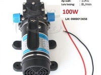 Máy bơm áp lực cao 12V tự mồi tự ngắt, rửa xe phun thuốc tưới cây Máy bơm áp lực cao 12V tự mồi tự ngắt, rửa xe phun thuốc tưới cây