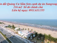 Bán đất sầm sơn ven biển, còn 1 lô duy nhất giá chỉ 1,35 tỷ Bán đất sầm sơn ven biển, còn 1 lô duy nhất giá chỉ 1,35 tỷ
