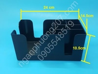 Kệ mica nhiều ngăn đựng ống hút, khăn giấy, muỗng Kệ mica nhiều ngăn đựng ống hút, khăn giấy, muỗng