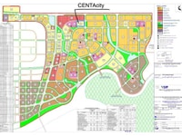 Bản đồ quy hoạch khu đô thị Vsip -Bắc Sông Cấm khu đô thị CENTAcity Bản đồ quy hoạch khu đô thị Vsip -Bắc Sông Cấm khu đô thị CENTAcity