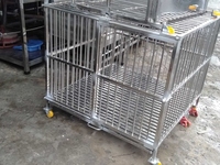 Chuồng chó inox KT 100*100*100 Chuồng chó inox KT 100*100*100