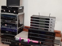 Micro ko dây bãi cao cấp 6 số tự ngắt main tím Biervires Karaoke pro🔥 Micro ko dây bãi cao cấp 6 số tự ngắt main tím Biervires Karaoke pro🔥