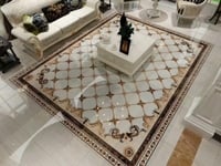 Gạch thảm phòng khách khổ lớn Gạch thảm phòng khách khổ lớn