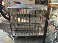 Chuồng chó inox kt ( 60*60*55 ) Chuồng chó inox kt ( 60*60*55 )