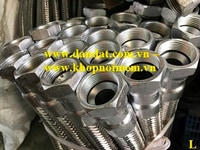 Ống nối mềm inox - Khớp nối mềm inox (đầu nối bích, rắc co, rencon,..) Ống nối mềm inox - Khớp nối mềm inox (đầu nối bích, rắc co, rencon,..)