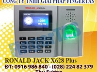 Chuyên lắp máy chấm công vân tay thẻ cảm ứng ronald jack x628plus Chuyên lắp máy chấm công vân tay thẻ cảm ứng ronald jack x628plus