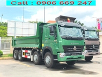 xe ben howo 4 chân thùng u 2019 xe ben howo 4 chân thùng u 2019