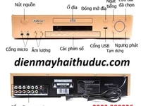 Đầu karaoke Arirang AR-36 khuyến mãi 2 micro AR-3.6C Đầu karaoke Arirang AR-36 khuyến mãi 2 micro AR-3.6C