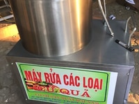 Máy Rửa Nghệ Và Củ Quả Chất Lượng Máy Rửa Nghệ Và Củ Quả Chất Lượng
