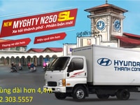 Xe tải Hyundai 2.5 Tấn N250SL thùng dài 4.4 mét mới 2019 Xe tải Hyundai 2.5 Tấn N250SL thùng dài 4.4 mét mới 2019