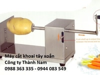 Máy cắt khoai tây xoắn giá rẻ Máy cắt khoai tây xoắn giá rẻ