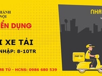 TUYỂN DỤNG GẤP LÁI XE TẢI BẰNG C TUYỂN DỤNG GẤP LÁI XE TẢI BẰNG C