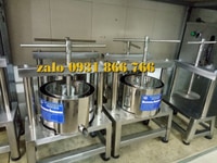 Máy vắt ép nước cốt dừa, tóp mỡ, bã cà phê Máy vắt ép nước cốt dừa, tóp mỡ, bã cà phê
