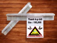 Thanh kẹp bill giá năm 2019 Hoàng Thịnh Thanh kẹp bill giá năm 2019 Hoàng Thịnh