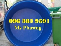 Thùng nhựa tròn 1500 lít dùng nuôi cá Thùng nhựa tròn 1500 lít dùng nuôi cá