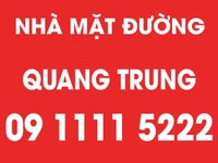 Bán nhà đường Quang Trung 38m, ngang 4m vuông Bán nhà đường Quang Trung 38m, ngang 4m vuông