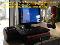 Trọn bộ máy tính tiền cảm ứng giá rẻ cho quán cafe, trà sữa Trọn bộ máy tính tiền cảm ứng giá rẻ cho quán cafe, trà sữa