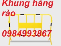 Khung Hàng Rào Chắn cho moi Công Trình Cao 1m2 x2m Khung Hàng Rào Chắn cho moi Công Trình Cao 1m2 x2m