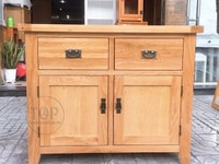 Tủ bếp gỗ sồi 2 cánh 2 ngăn kéo TOP-136 Tủ bếp gỗ sồi 2 cánh 2 ngăn kéo TOP-136