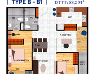 Căn hộ Quận 2, DT 88,2m2, 3PN, khu dân trí An Phú An Khánh, Giá 3,2 Tỷ Căn hộ Quận 2, DT 88,2m2, 3PN, khu dân trí An Phú An Khánh, Giá 3,2 Tỷ