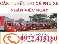 Cần Tài Xế,Lơ Xe,& Lao Động Phổ Thông Làm Việc Tại Bình Dương Cần Tài Xế,Lơ Xe,& Lao Động Phổ Thông Làm Việc Tại Bình Dương