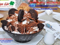 Bán tô chén kem bingsu nhà hàng Hàn Nhật Bán tô chén kem bingsu nhà hàng Hàn Nhật