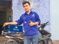 The Water Man tuyển 10 giao hàng nước suối Bình Thạnh, Tân Bình, 15tr