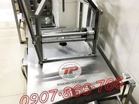 Máy gọt vỏ dừa tươi Tấn Phát bàn dài giá rẻ Máy gọt vỏ dừa tươi Tấn Phát bàn dài giá rẻ