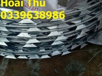 Dây thép gai mạ kẽm, dây thép gai lưới dao, dây thép gai hình dao Dây thép gai mạ kẽm, dây thép gai lưới dao, dây thép gai hình dao