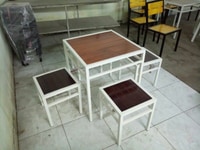 Bộ bàn ghế đôn không tựa HGH22 giá rẻ Bộ bàn ghế đôn không tựa HGH22 giá rẻ