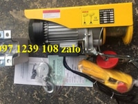 Tời điện mini PA 1200, tải được 1 tấn, cáp dài 40 mét, giá rẻ Tời điện mini PA 1200, tải được 1 tấn, cáp dài 40 mét, giá rẻ