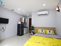 Phòng 28m2 đầy đủ tiện nghi ngay TT Q.1 - thang máy Phòng 28m2 đầy đủ tiện nghi ngay TT Q.1 - thang máy