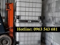 Bồn nhựa 1000 lít đựng hóa chất, tank nhựa 1000 lít đựng hóa chất Bồn nhựa 1000 lít đựng hóa chất, tank nhựa 1000 lít đựng hóa chất