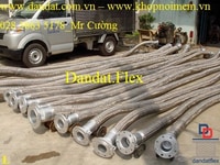 Ống nối mềm inox lắp bích đầy đủ size, khớp giãn nở nhiệt khớp co giãn Ống nối mềm inox lắp bích đầy đủ size, khớp giãn nở nhiệt khớp co giãn