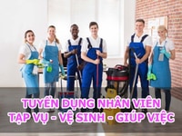 Tuyển Dụng Nhân viên Vệ Sinh Quận 7 Lương Cao Tuyển Dụng Nhân viên Vệ Sinh Quận 7 Lương Cao
