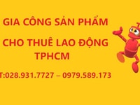Cung Ứng-Cho Thuê Lao Động TpHCM-Gia Công SP Cung Ứng-Cho Thuê Lao Động TpHCM-Gia Công SP
