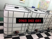 Thùng nhựa IBC cũ 1000 lít, bồn nhựa IBC cũ 1000 lít, tank nhựa IBC Thùng nhựa IBC cũ 1000 lít, bồn nhựa IBC cũ 1000 lít, tank nhựa IBC