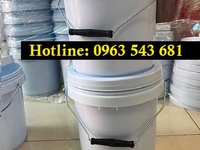 Xô nhựa 5 lít đựng hóa chất, xô 5 lít đựng hóa chất giá rẻ HCM Xô nhựa 5 lít đựng hóa chất, xô 5 lít đựng hóa chất giá rẻ HCM