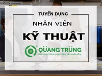 Tuyển nhân viên kỹ thuật cơ khí điện lạnh Tuyển nhân viên kỹ thuật cơ khí điện lạnh