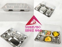 Bán khay cơm inox 5 ngăn Hàn Quốc Bán khay cơm inox 5 ngăn Hàn Quốc