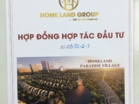 Bán Shophouse Homeland Paradise Villas, sau lưng COCO BAY Bán Shophouse Homeland Paradise Villas, sau lưng COCO BAY