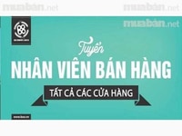 Tuyển nhân viên bán hàng làm tại siêu thị tiện lợi chi nhánh Tuyển nhân viên bán hàng làm tại siêu thị tiện lợi chi nhánh