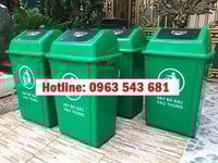 Thùng rác y tế nắp lật màu xám, thùng rác nắp lật màu xanh Thùng rác y tế nắp lật màu xám, thùng rác nắp lật màu xanh