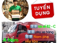 Công Ty Cần Tuyển Tài Xế, Lơ Xe, Nam Phụ Kho Hàng - Giao Hàng Công Ty Cần Tuyển Tài Xế, Lơ Xe, Nam Phụ Kho Hàng - Giao Hàng