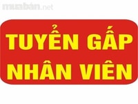 Cần tuyển gấp nhân viên nam nữ bán hàng Cần tuyển gấp nhân viên nam nữ bán hàng