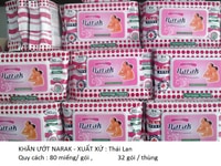 Khăn giấy ướt Narak, Hàng Thái Lan Khăn giấy ướt Narak, Hàng Thái Lan