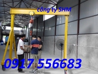 Cổng trục đẩy tay 1 tấn, 2 tấn, 3 tấn, 5 tấn chiều cao 2.5m đến 5m Cổng trục đẩy tay 1 tấn, 2 tấn, 3 tấn, 5 tấn chiều cao 2.5m đến 5m