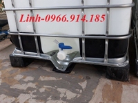 Bồn nhựa ibc 1000l, tank nhựa vuông, bồn đựng hóa chất cao cấp Bồn nhựa ibc 1000l, tank nhựa vuông, bồn đựng hóa chất cao cấp