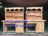 Bàn học sinh gỗ thông rộng 1m HCM Bàn học sinh gỗ thông rộng 1m HCM