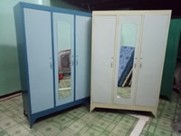 Tủ sắt sơn dầu 3 cửa ngang 1m2 cao 1m8 Tủ sắt sơn dầu 3 cửa ngang 1m2 cao 1m8